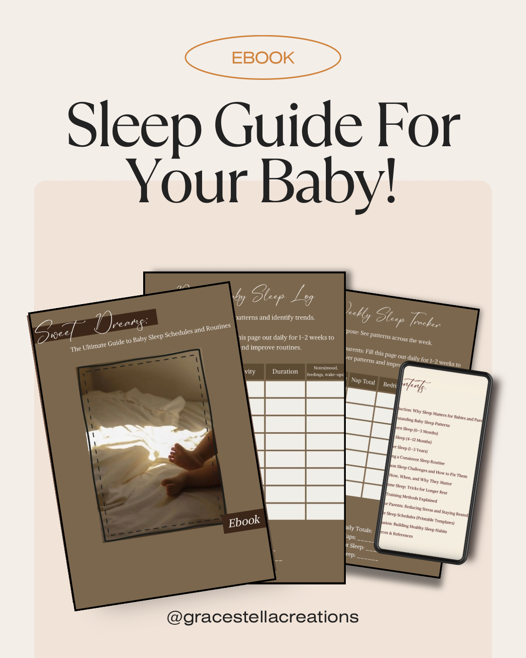 Sweet Dreams- The Ultimate Guide to Baby Sleep Schedules and Routines